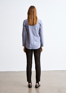 Checkmate Shirt - Dusty Blue