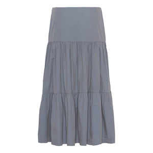 Frill Skirt - Dusty Blue