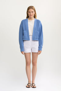 Knit Cardi - Sky Blue