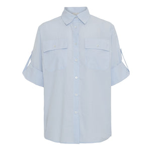 Safari Shirt - Pale Blue