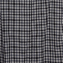 Load image into Gallery viewer, The Tie Dress - Dark Blue/Grey Check